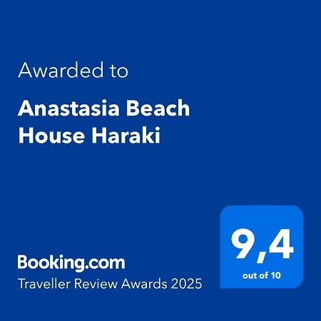 Rhodes City Anastasia Beach House Haraki מראה חיצוני תמונה